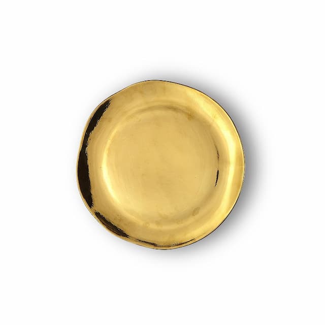 Тарелка Ø 22 см Bitossi La Tavola Scomposta Gold FTB00828