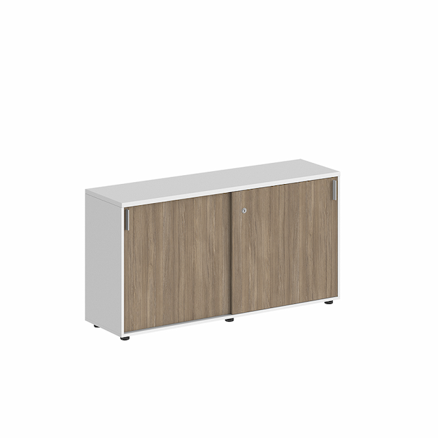 Шкаф-купе низкий с замком Norden Сигма SG.701.WH.OD