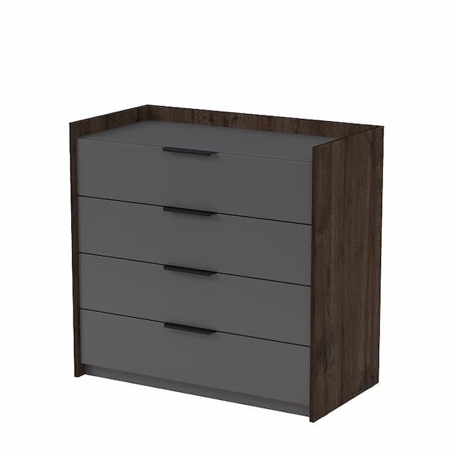 Тумба с ящиками Алсав MAGNETIC 15ТЯ.809 (900х460х860) брауни/graphit