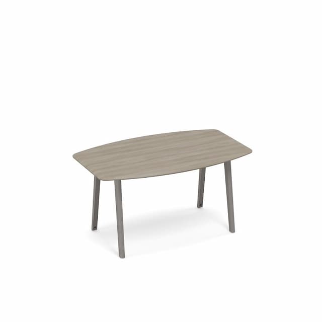 Стол для переговоров фигурный METAL Юнитекс ТМ М1 141 вяз либерти