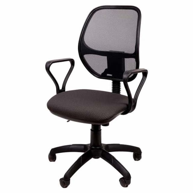 Кресло компьютерное Мирэй Марс new gtpp (Самба) ПК (черный), ткань В-14/В-1