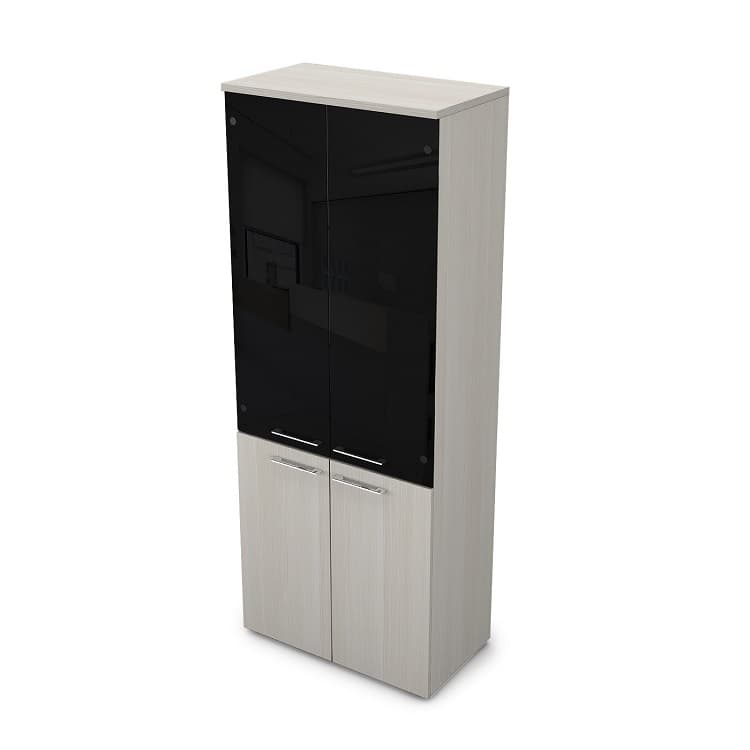 Шкаф АЛСАВ Gloss line 9НШ.005.22 Ivory/металл глянец