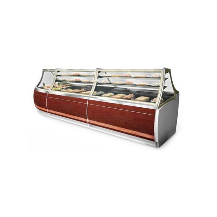 Угловая витрина для мороженого ISA PAGODA ICONA AE 30 1M A H150