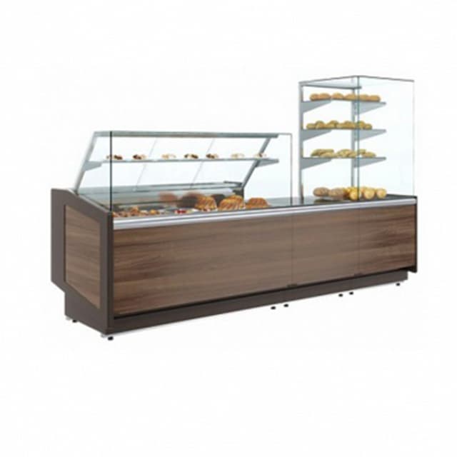 Кондитерская витрина нейтральная Полюс BORNEO КС80 N 1,5-1