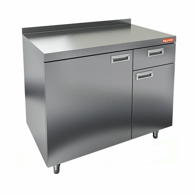 Стол для кофемашин с бортом Hicold НБМКМ-8/5Б