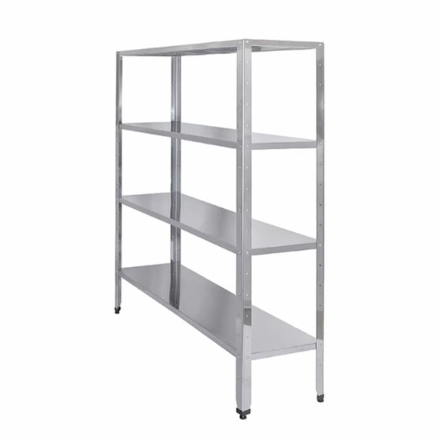 Стеллаж кухонный Luxstahl СР-1800х1900х300/4 нерж