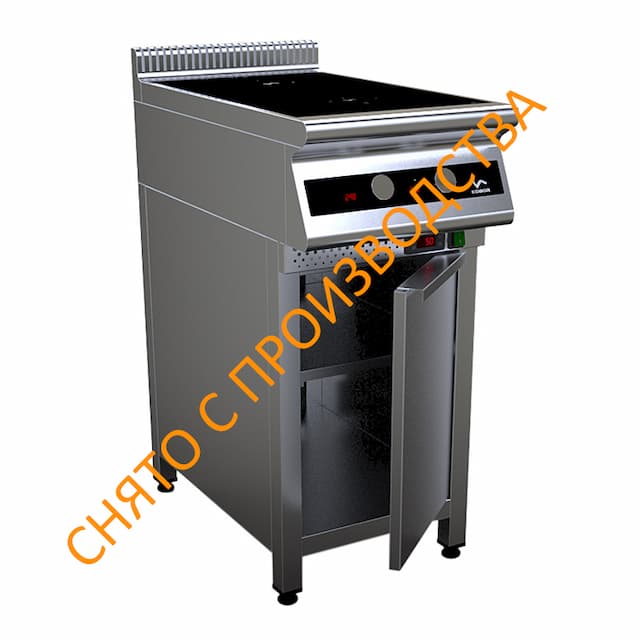 Плита индукционная на тепловой подставке 2 конфорки КОБОР I9-2SТ