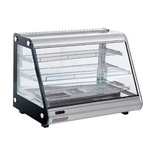 Витрина тепловая Enigma RTR-160L-2+2 Black side glass